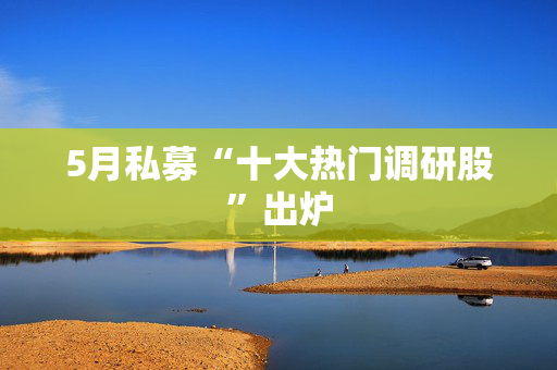 5月私募“十大热门调研股”出炉