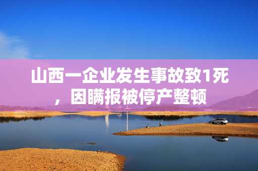 山西一企业发生事故致1死，因瞒报被停产整顿