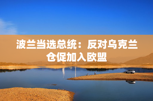 波兰当选总统：反对乌克兰仓促加入欧盟