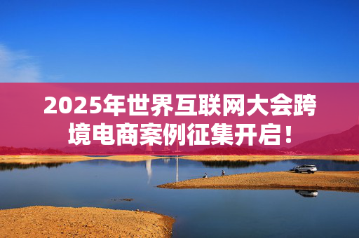 2025年世界互联网大会跨境电商案例征集开启！