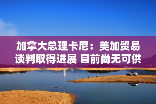 加拿大总理卡尼：美加贸易谈判取得进展 目前尚无可供签署的协议