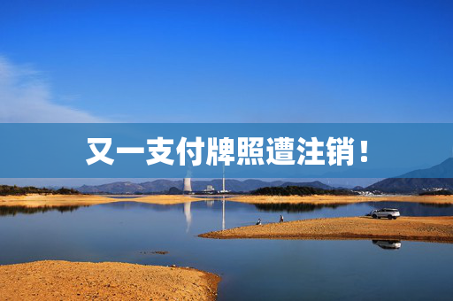 又一支付牌照遭注销！