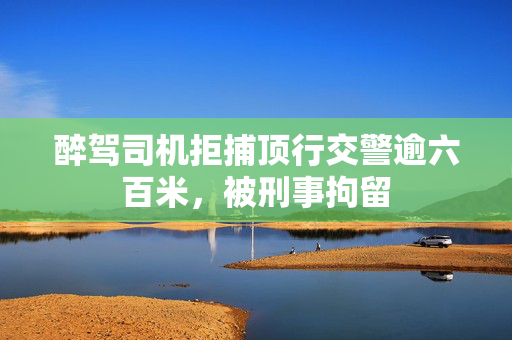 醉驾司机拒捕顶行交警逾六百米，被刑事拘留