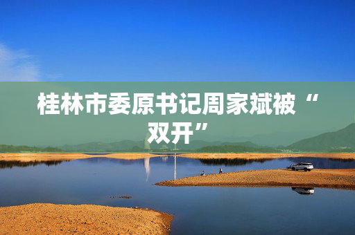 桂林市委原书记周家斌被“双开”