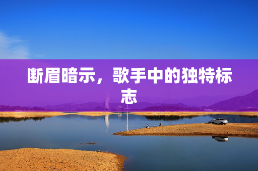 断眉暗示，歌手中的独特标志