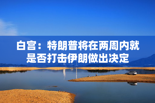 白宫：特朗普将在两周内就是否打击伊朗做出决定