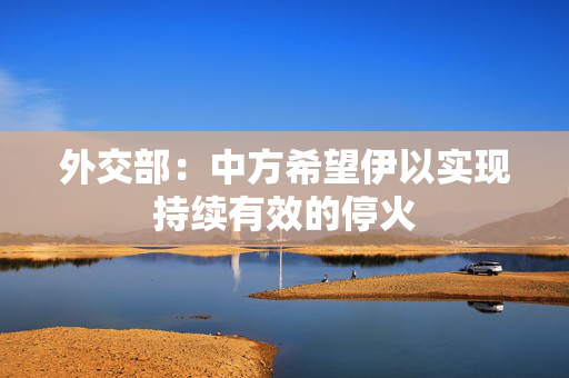 外交部：中方希望伊以实现持续有效的停火