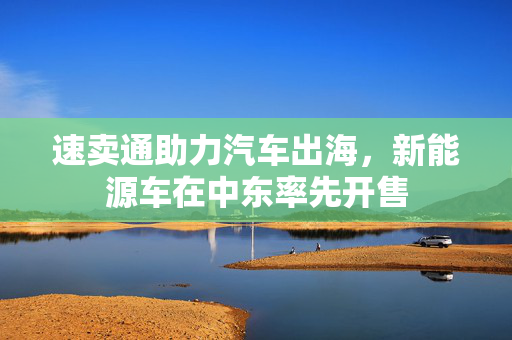 速卖通助力汽车出海，新能源车在中东率先开售