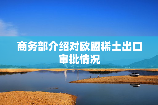 商务部介绍对欧盟稀土出口审批情况