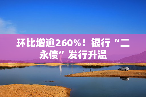 环比增逾260%！银行“二永债”发行升温