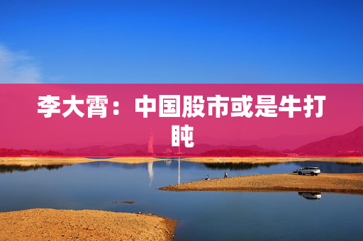 李大霄：中国股市或是牛打盹