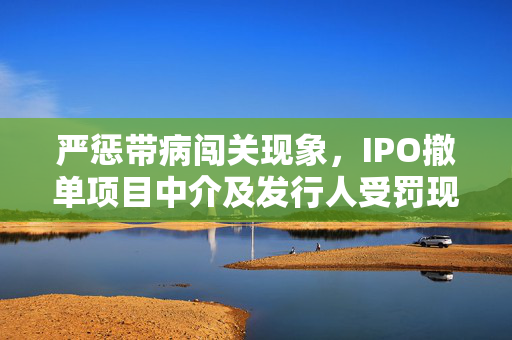 严惩带病闯关现象，IPO撤单项目中介及发行人受罚现象深度解析