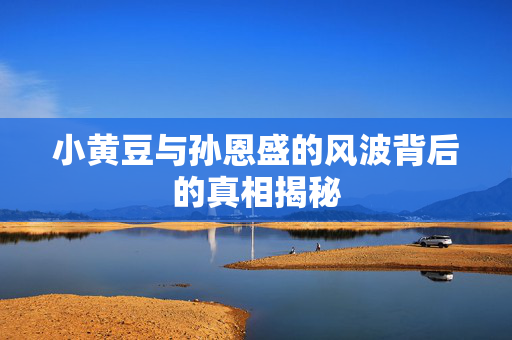 小黄豆与孙恩盛的风波背后的真相揭秘