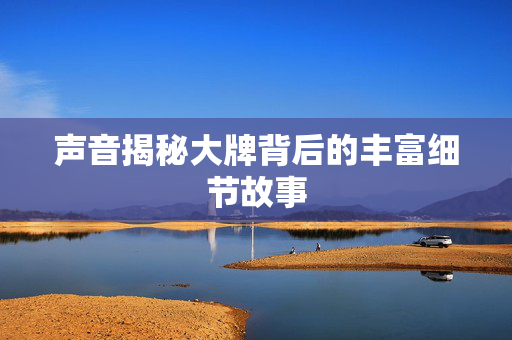 声音揭秘大牌背后的丰富细节故事