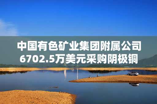 中国有色矿业集团附属公司6702.5万美元采购阴极铜，战略采购与产业整合的关键行动