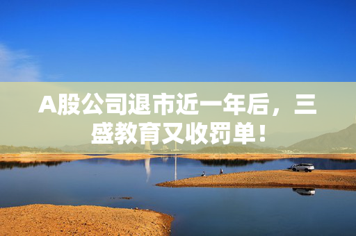A股公司退市近一年后，三盛教育又收罚单！