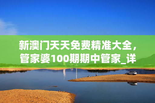 新澳门天天免费精准大全，管家婆100期期中管家_详细解答解释落实_iPhone版v97.30.31