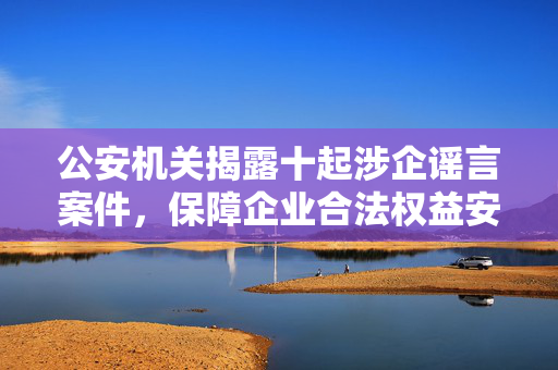 公安机关揭露十起涉企谣言案件，保障企业合法权益安全