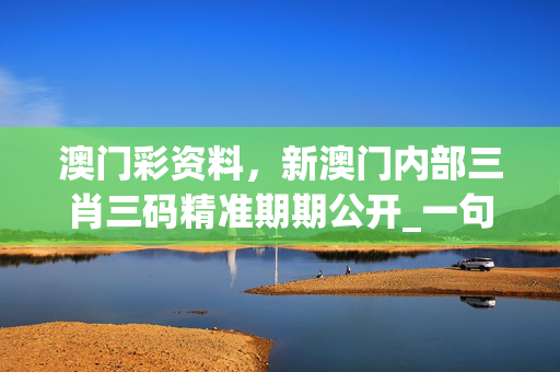 澳门彩资料，新澳门内部三肖三码精准期期公开_一句引发热议_安装版v808.868