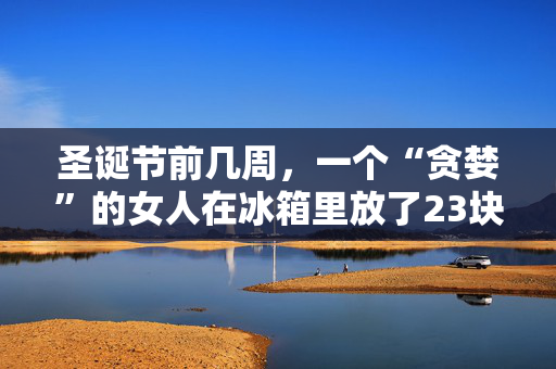 圣诞节前几周，一个“贪婪”的女人在冰箱里放了23块打折的肉