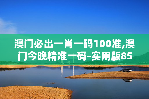 澳门必出一肖一码100准,澳门今晚精准一码-实用版856.330