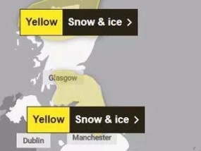 英国气象局提醒司机在暴风雪期间不要忘记带9件重要物品出门