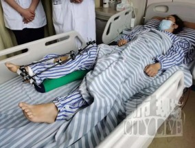 女子从12楼坠落奇迹生还