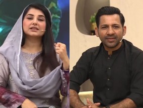 Javeria Saud关闭了质疑Sarfaraz Ahmed英语表达能力的批评者